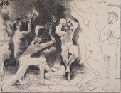 PABLO PICASSO, "LA DANSE DES F