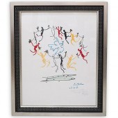 PABLO PICASSO "LA RHONDE" SIGN