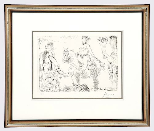 PABLO PICASSO, LE COCU