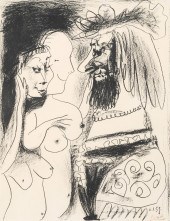 PABLO PICASSO, LE VIEUX ROI, 1
