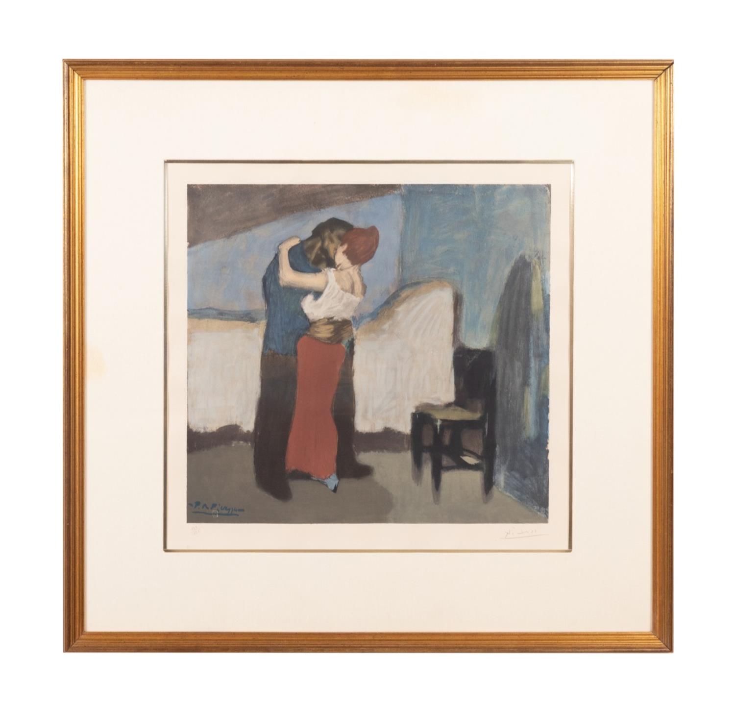 PABLO PICASSO L'ETREINTE',