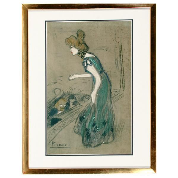 PABLO PICASSO LITHOGRAPH, LA