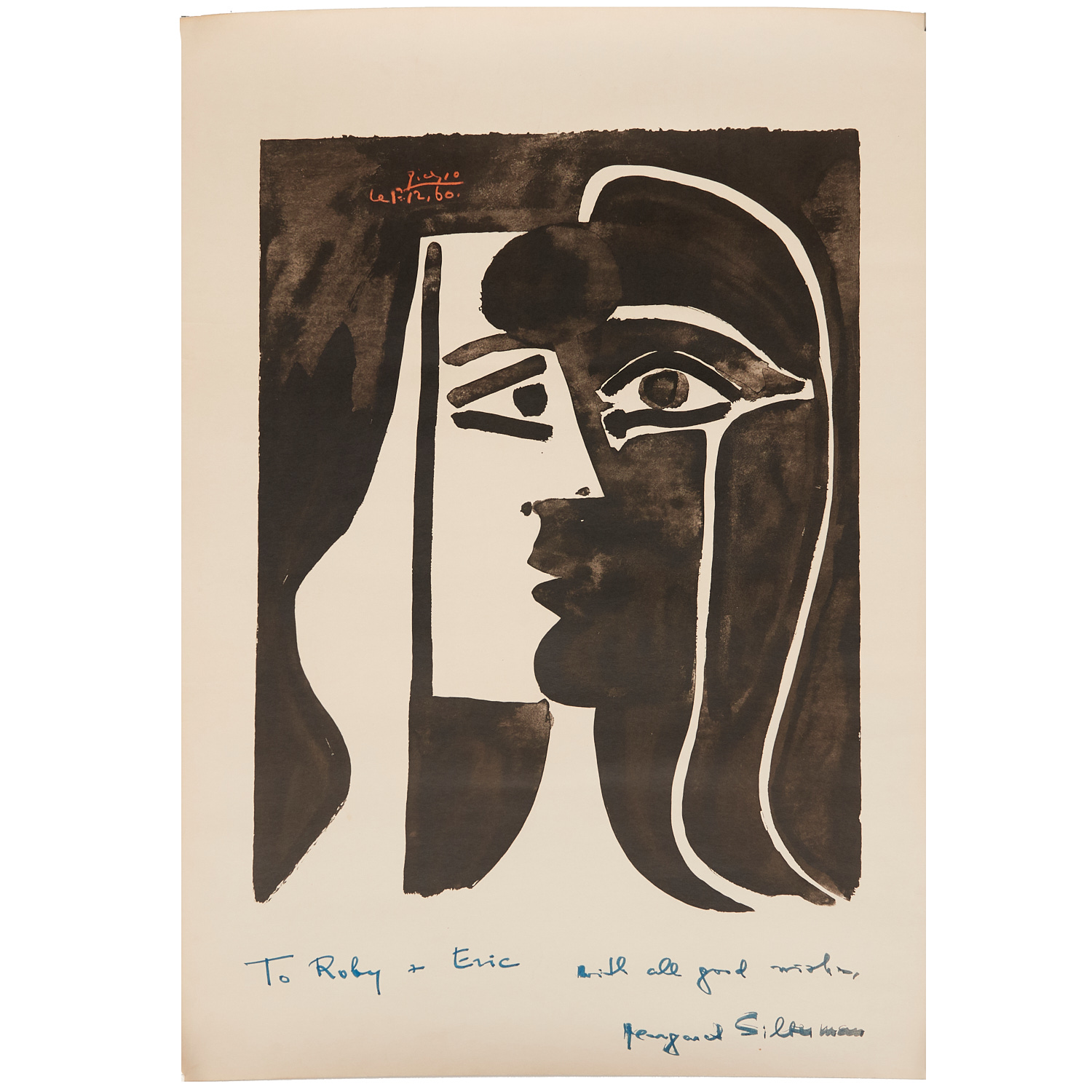 PABLO PICASSO, LITHOGRAPH Pablo