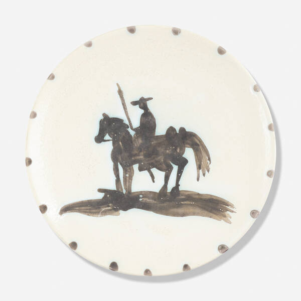 Pablo Picasso. Picador plate. 1952,