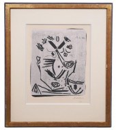 PABLO PICASSO 'PORTRAIT Dâ?? H