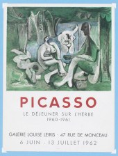 PABLO PICASSO POSTER: Le Dejeu