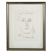 PABLO PICASSO. "POUR ROBIE," E