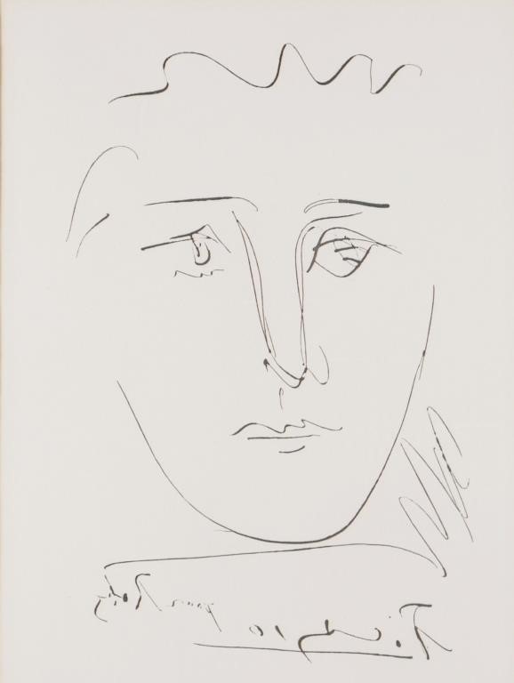 PABLO PICASSO, POUR ROBIE