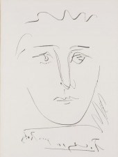 PABLO PICASSO, POUR ROBIE ETCH