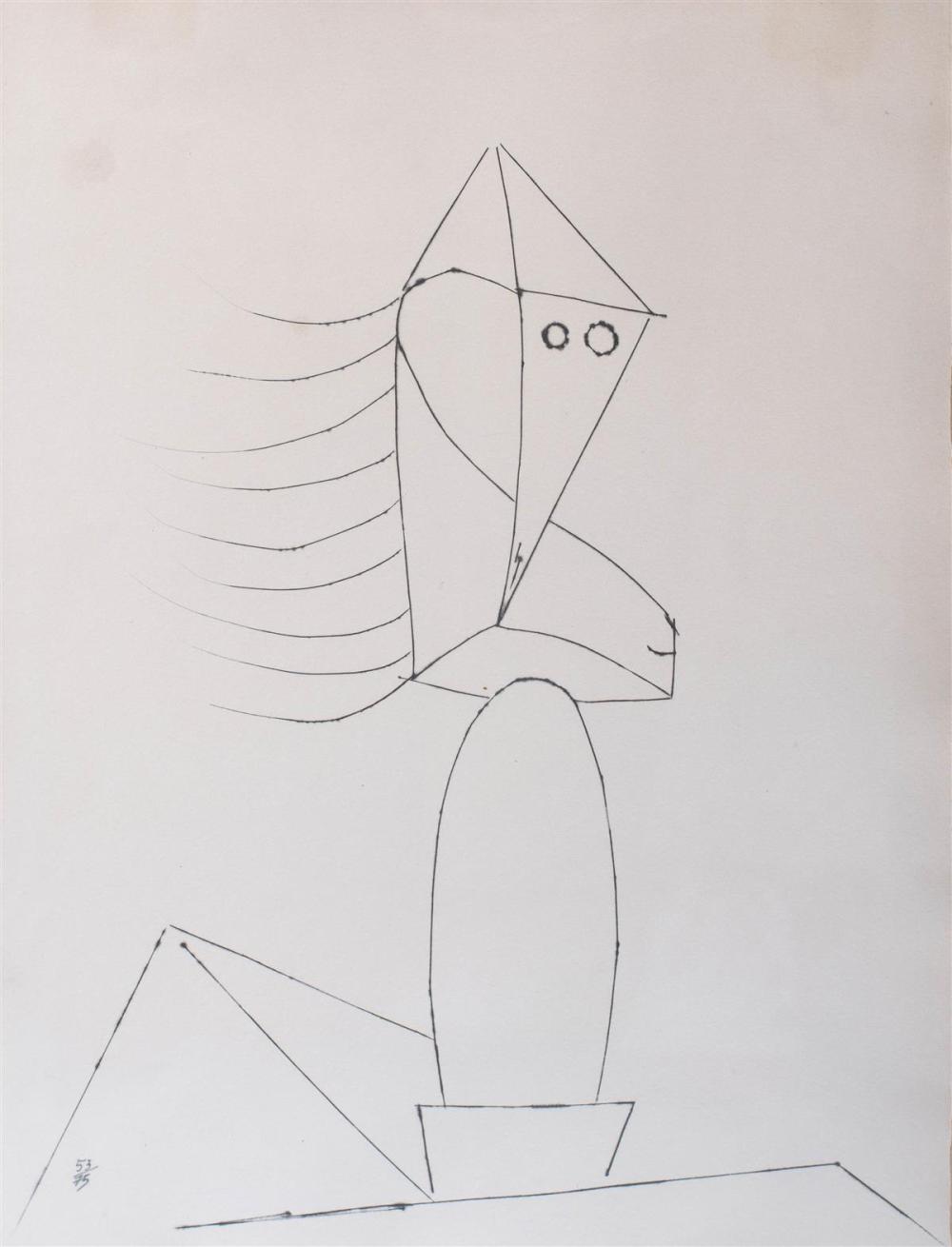 PABLO PICASSO, SPANISH 1881-1973,