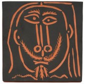 PABLO PICASSO TÃªTE D'HOMME TE