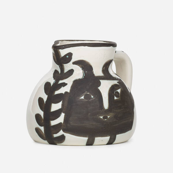 Pablo Picasso. Tête Carrée pitcher.