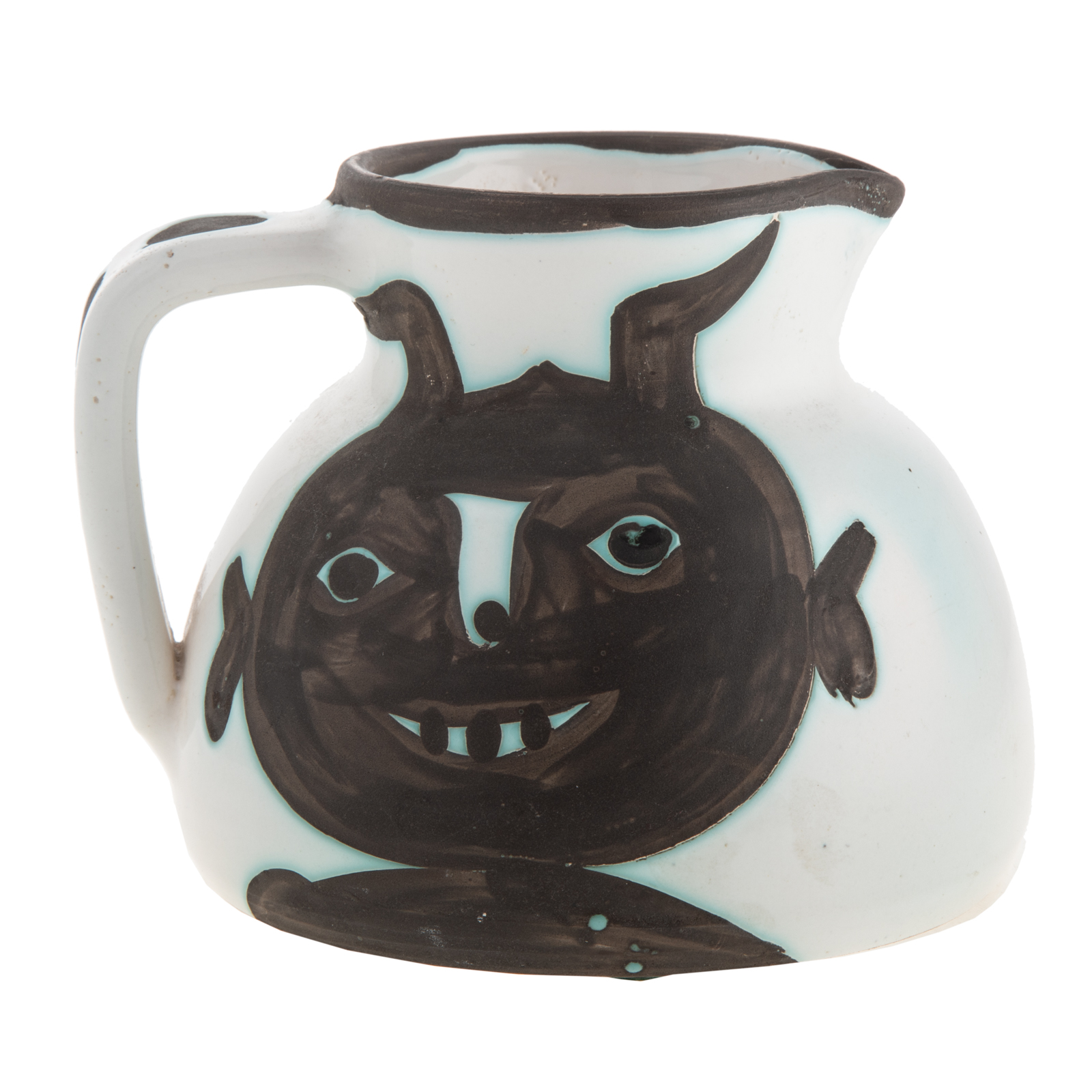 PABLO PICASSO. "TETES," CERAMIC