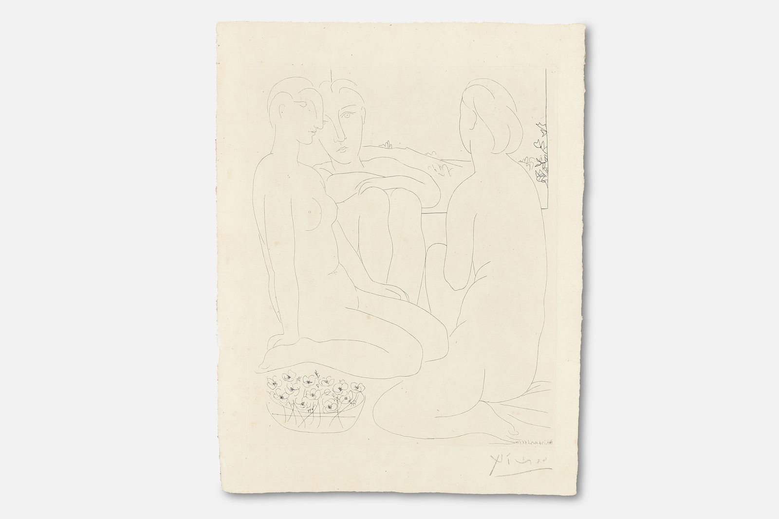 PABLO PICASSO, 'TROIS FEMMES NUES