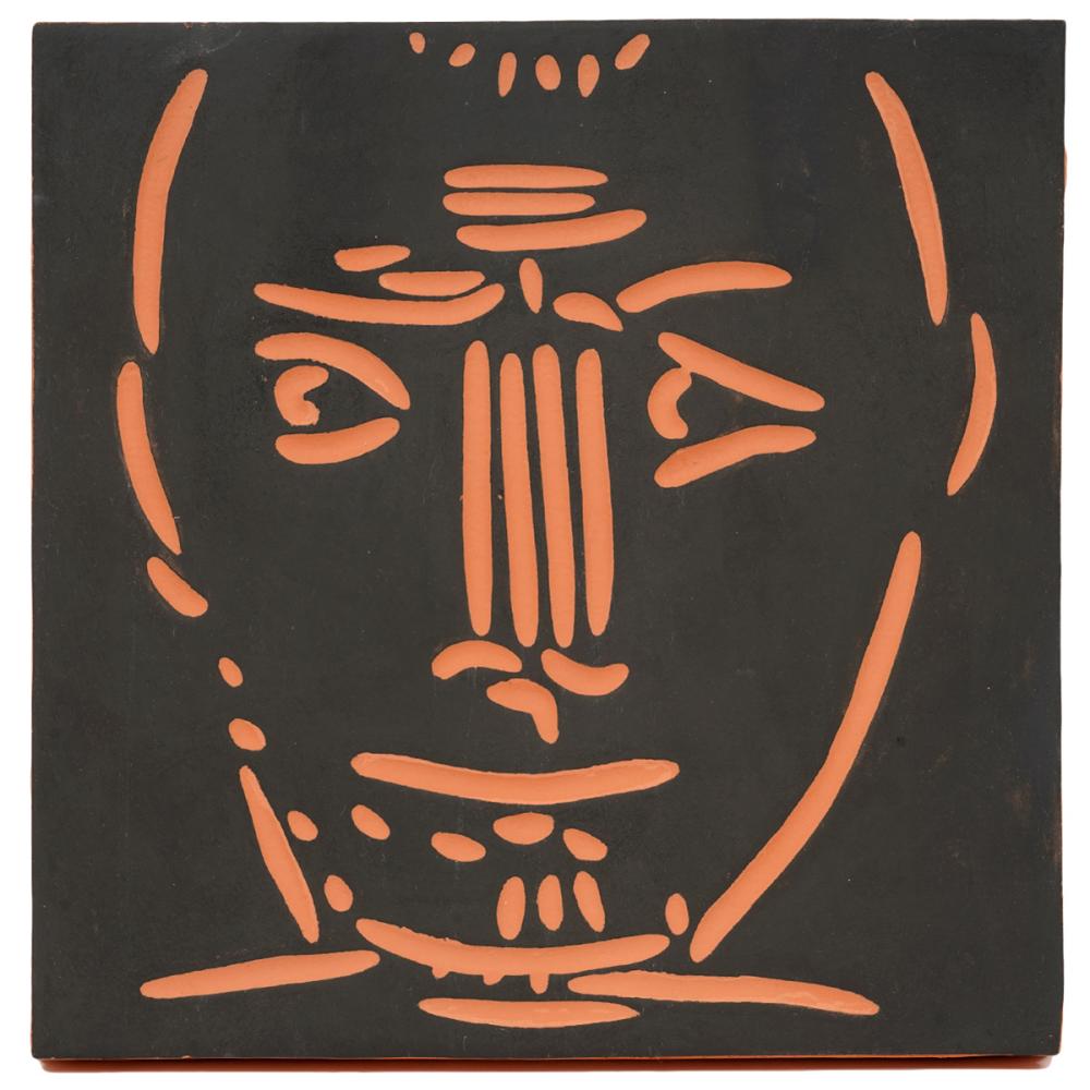 PABLO PICASSO VISAGE D'HOMME