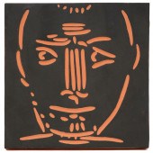 PABLO PICASSO VISAGE D'HOMME T