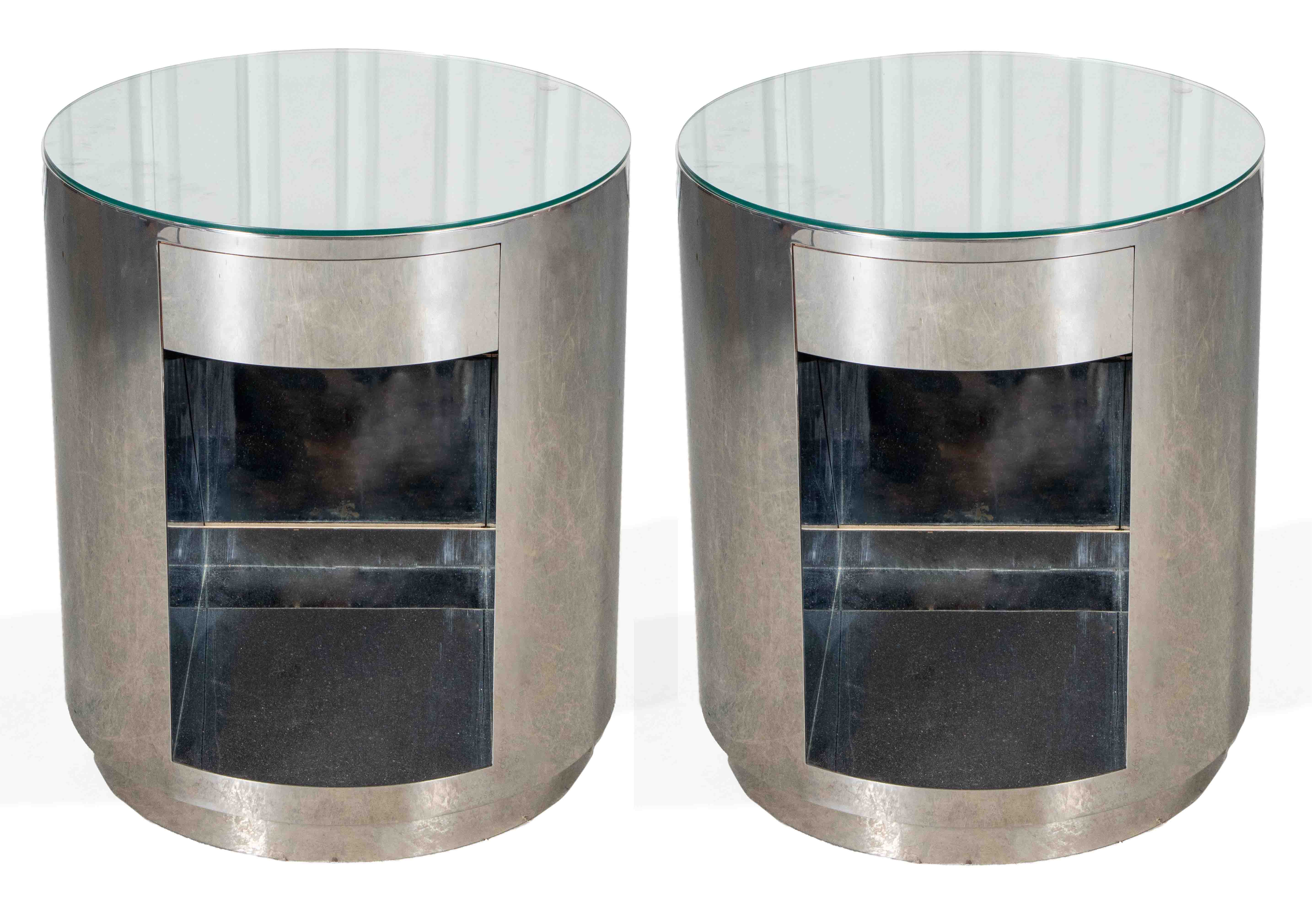 PACE ATTR. MODERN CHROME METAL SIDE