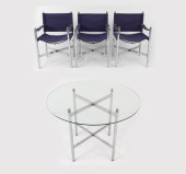 PACE CHROME DIRECTORS CHAIRS &