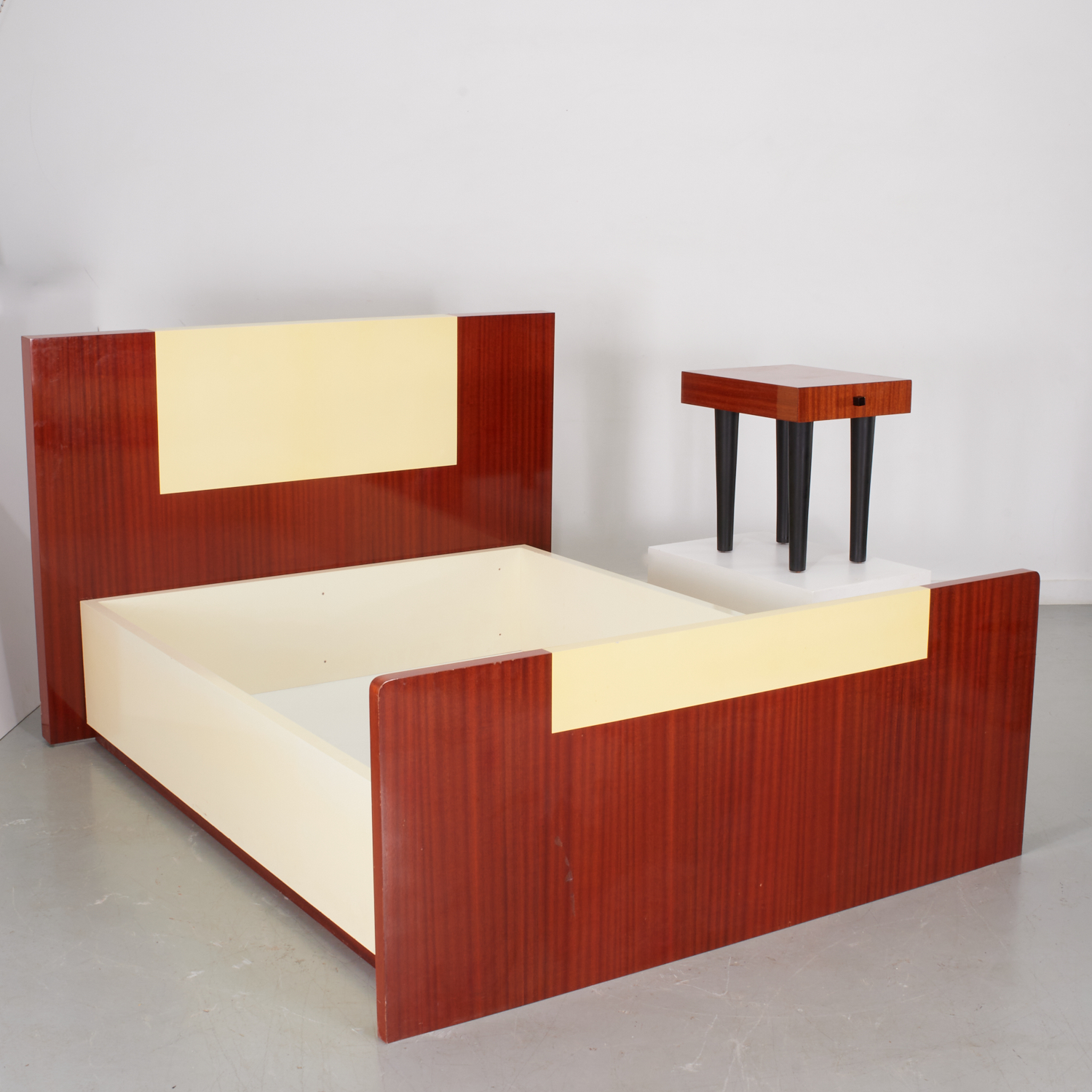 PACE QUEEN-SIZE BED AND