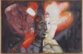 PACIFIC ISLANDER OIL ON CANVAS