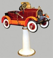 PACKARD BARBERS PEDAL CAR CHAI