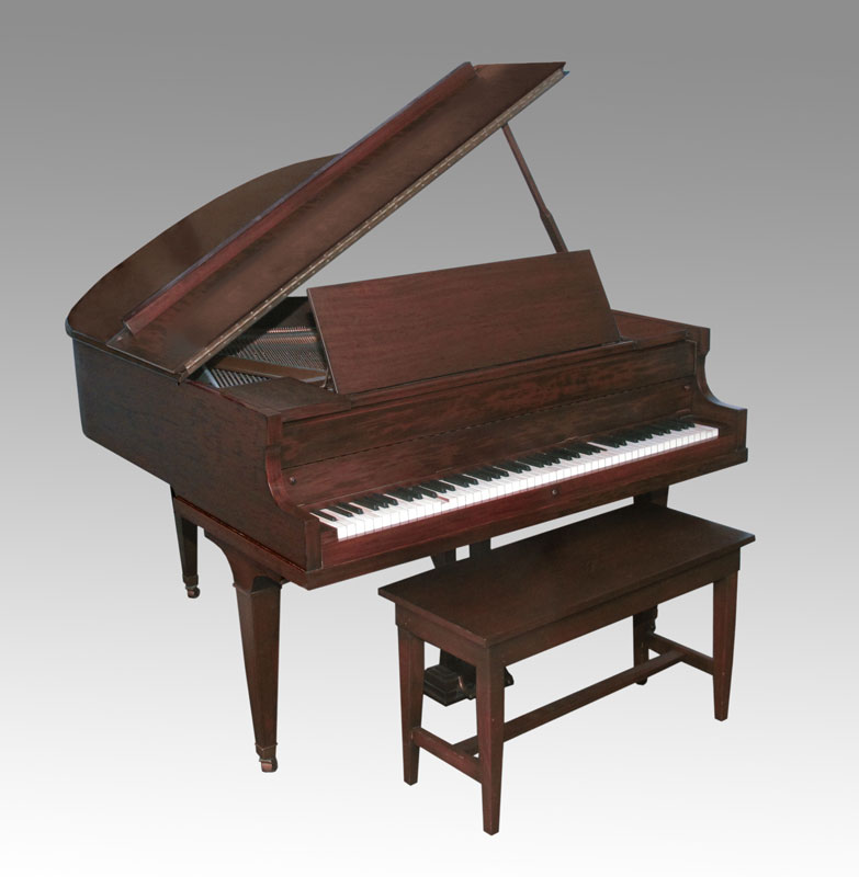 PACKARD MAHOGANY BABY GRAND