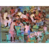 PACO GOROSPE, OIL ON BOARD Pac