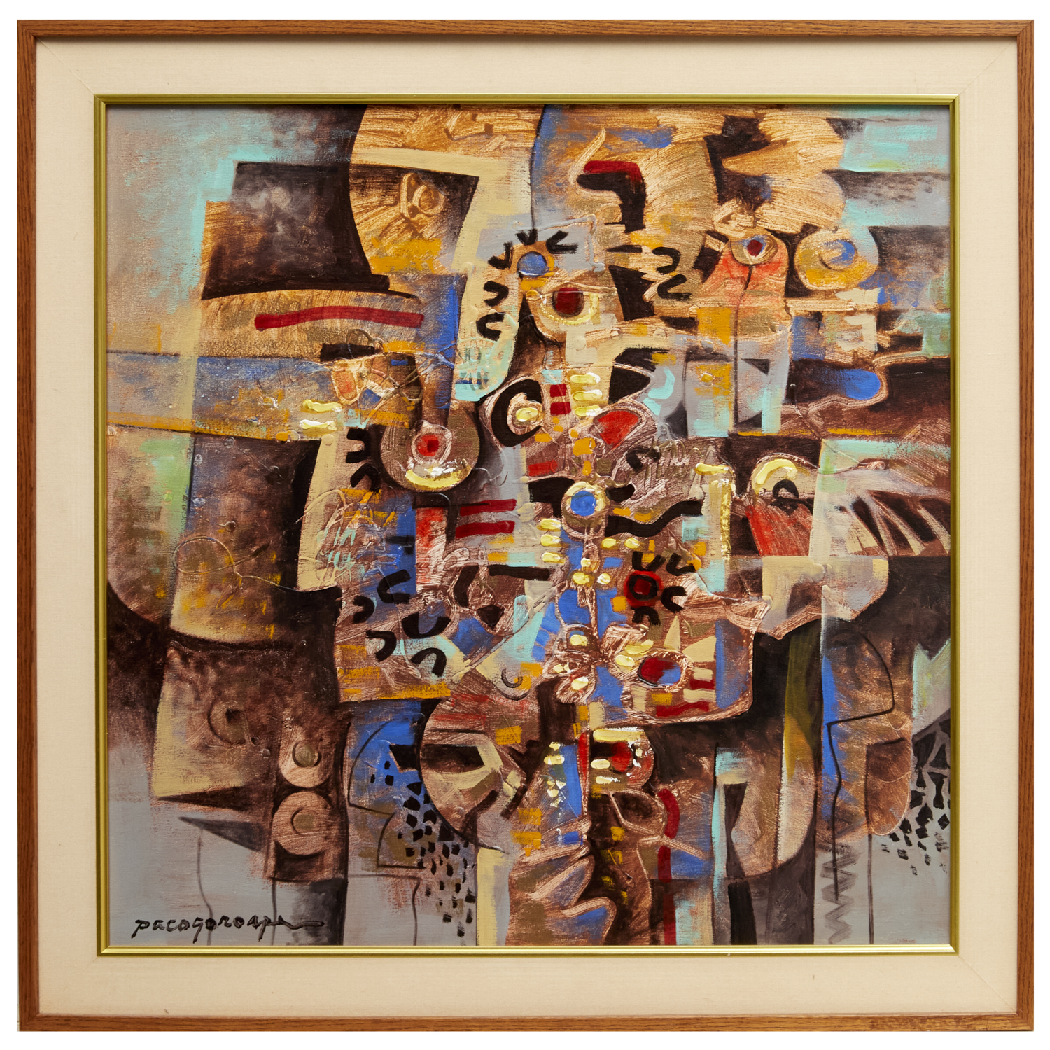 PACO GOROSPE, OIL ON CANVAS Paco