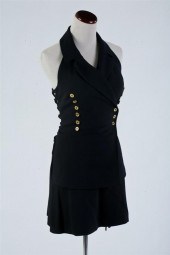 PACO RABANNE NAVY HALTER HALTE