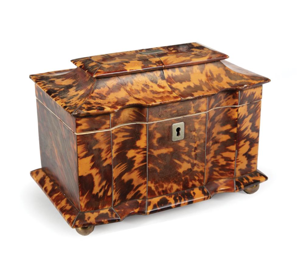 PAGODA-FORM TORTOISESHELL TEA
