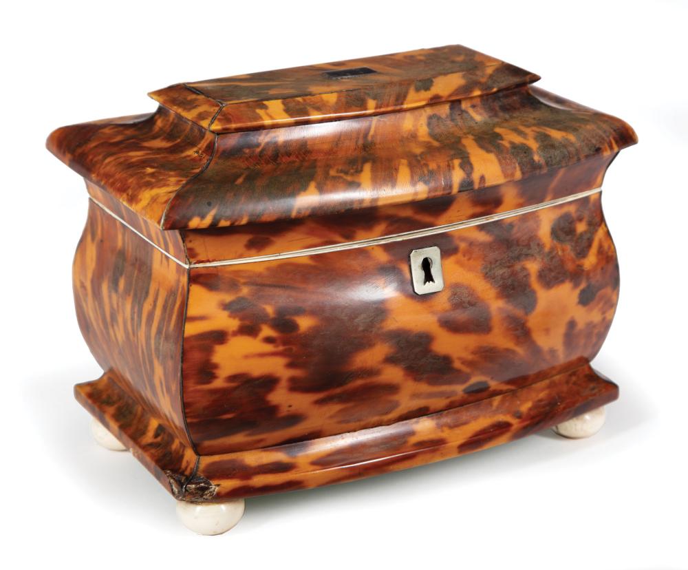 PAGODA-FORM TORTOISESHELL TEA