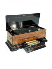 PAILLARD 40INCH MUSIC BOX; SUP