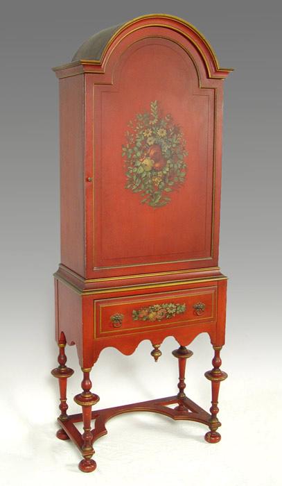 PAINT DECORATED CABINET: Original