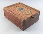 PAINT-DECORATED CANDLE BOX DAT
