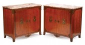 PAINT DECORATED FRUITWOOD CABI