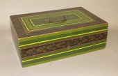 PAINT DECORATED HANDLED BOX AT