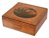 PAINT DECORATED MAPLE LADIES P