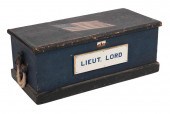 PAINT-DECORATED SEA CHEST 19TH