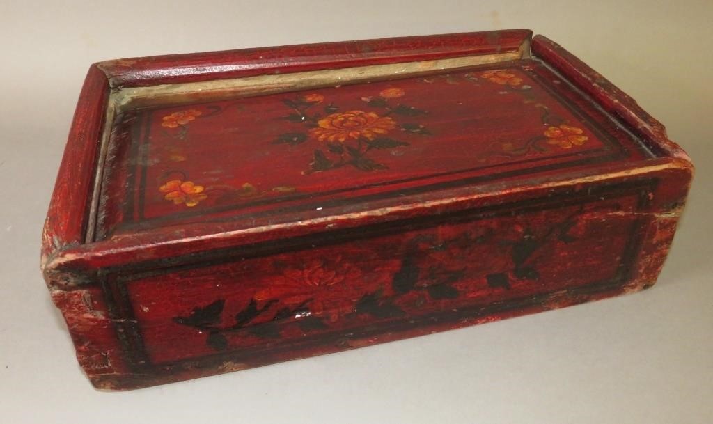 PAINT DECORATED SLIDE LID CANDLE
