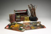 PAINT PALETTES, GRAINING COMBS