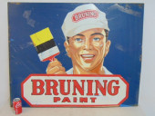 PAINTED ADVERTISING SIGN ON ME