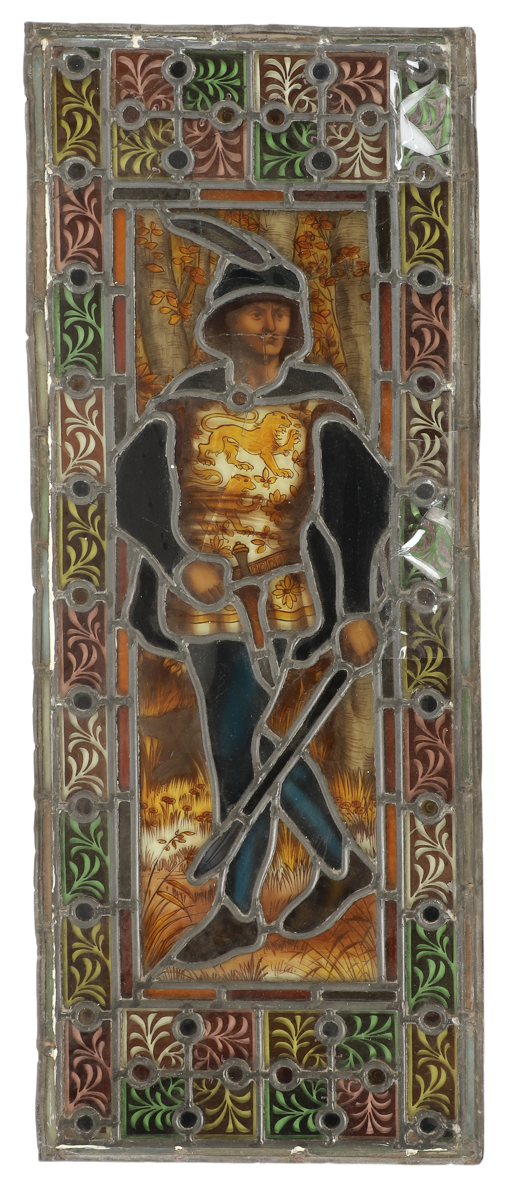 Painted and Leaded Stained Glass