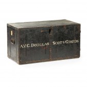 PAINTED AND METAL BOUND CAMPAI