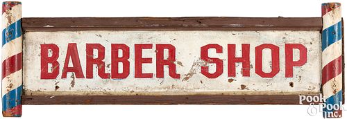 PAINTED BARBER SHOP TRADE