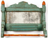 PAINTED BATHROOM MIRRORED TOWE