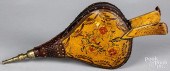 PAINTED BELLOWS, 19TH C.Painte