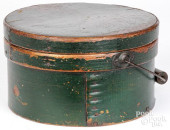 PAINTED BENTWOOD HANDLED PANTR