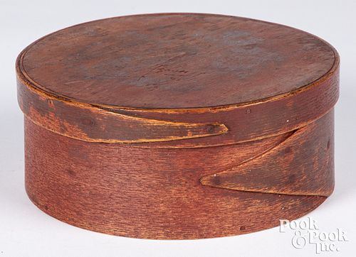 PAINTED BENTWOOD PANTRY BOX, LATE