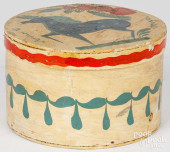 PAINTED BENTWOOD PANTRY BOX, M