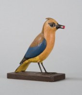 PAINTED BIRD WITH BERRY BY EME